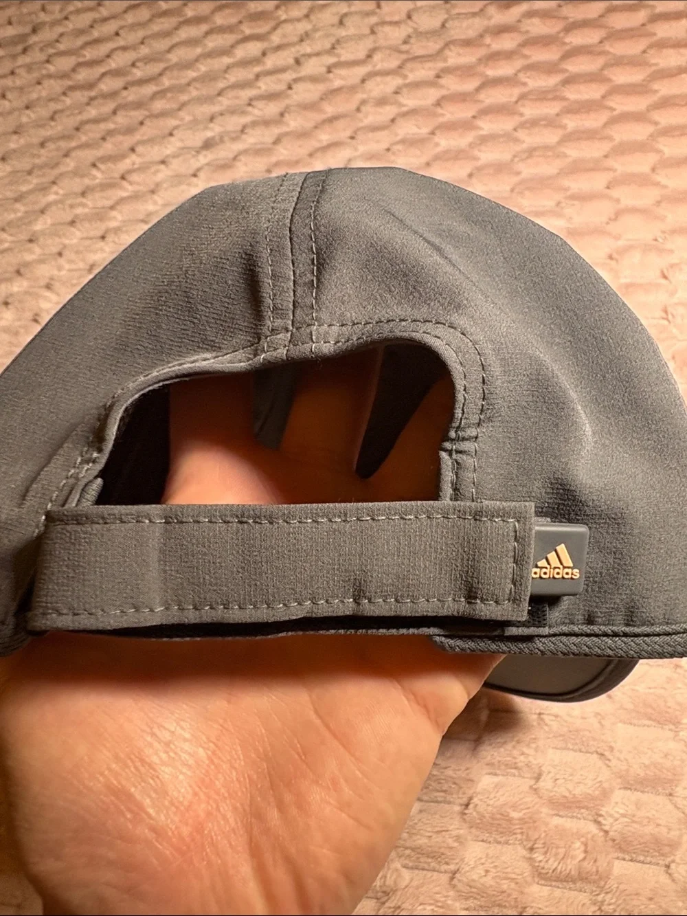 Adidas Gray Cap with Logo